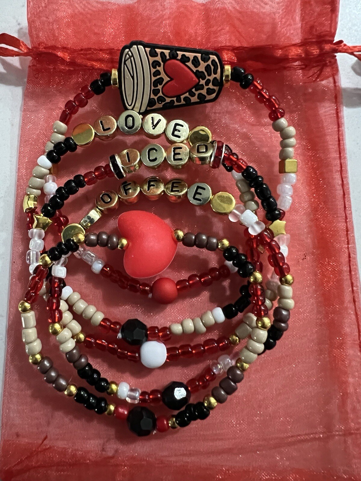 Love Coffee  Friendship Bracelets (5)