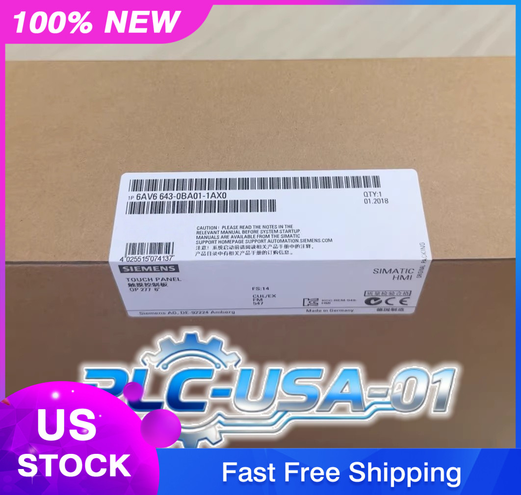 6AV6 643-0BA01-1AX0 1PCS Brand New Siemens 6AV6643-0BA01-1AX0  Fast shipping