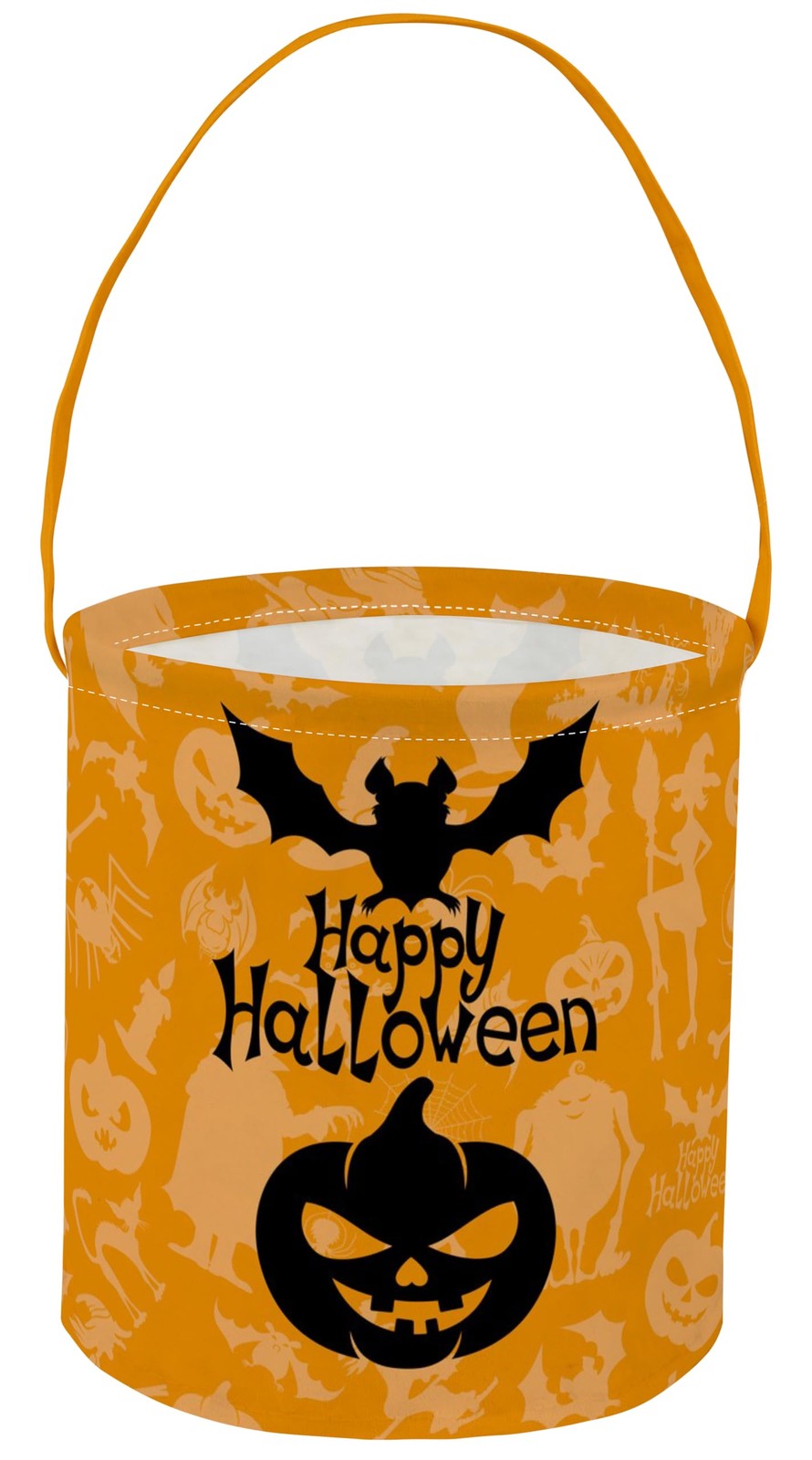 HIYAGON Halloween Bucket for Trick or Treat Kids Halloween Pumpkin Bucket Hal...