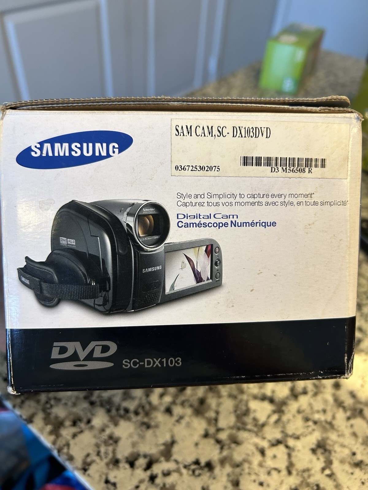 New Samsung SC-DX103 DVD Digital Camcorder Complete in Box Never Used SC DX103