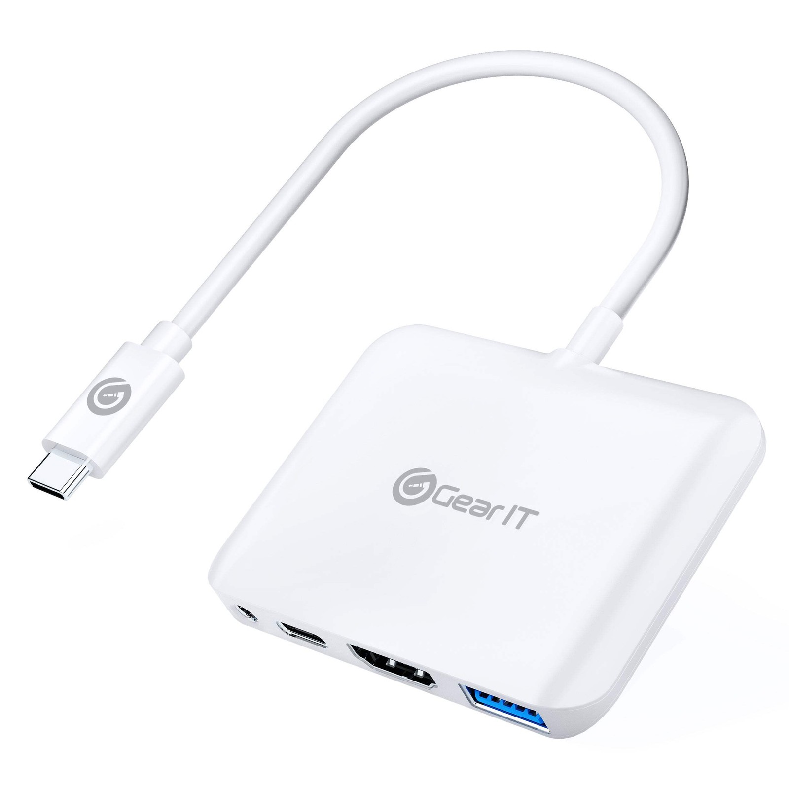 USB C Type-C to 4K HDMI Adapter 100W PD Passthrough, Thunderbolt 3/4 Compatible