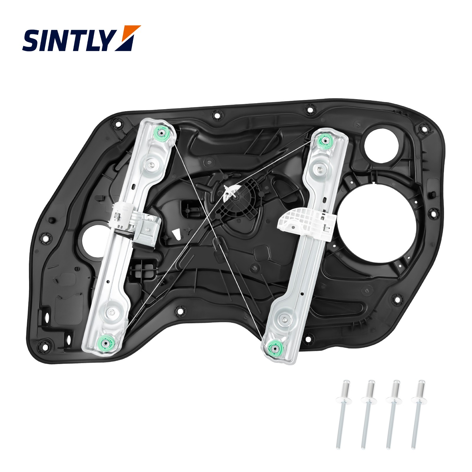 Front Left Power Window Regulators w/o Motor for Hyundai Elantra 2013-2016 Sedan