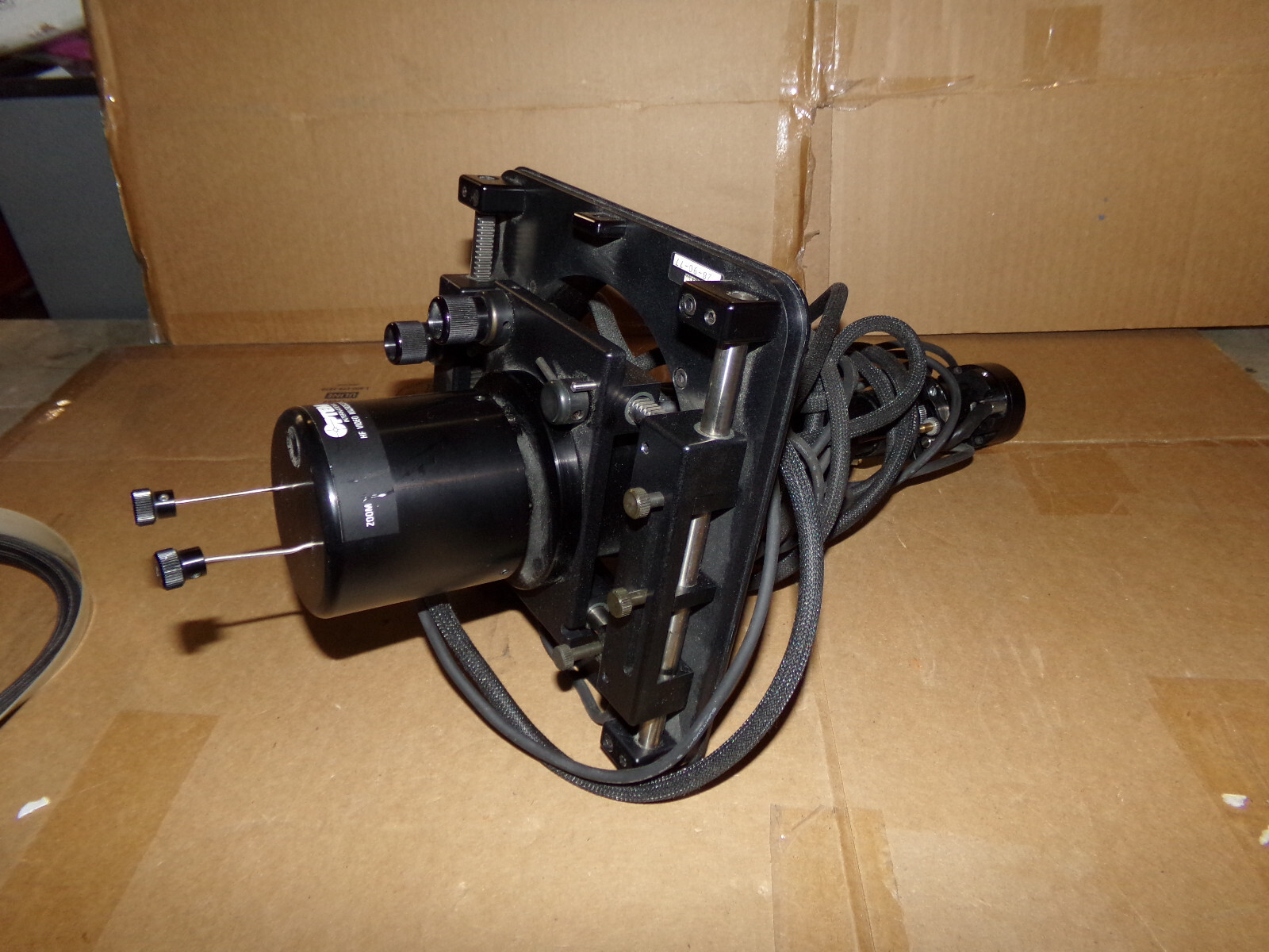 Optem International 28-90-77 Stage with 25-80-10 HF Video Microscope Electroglas