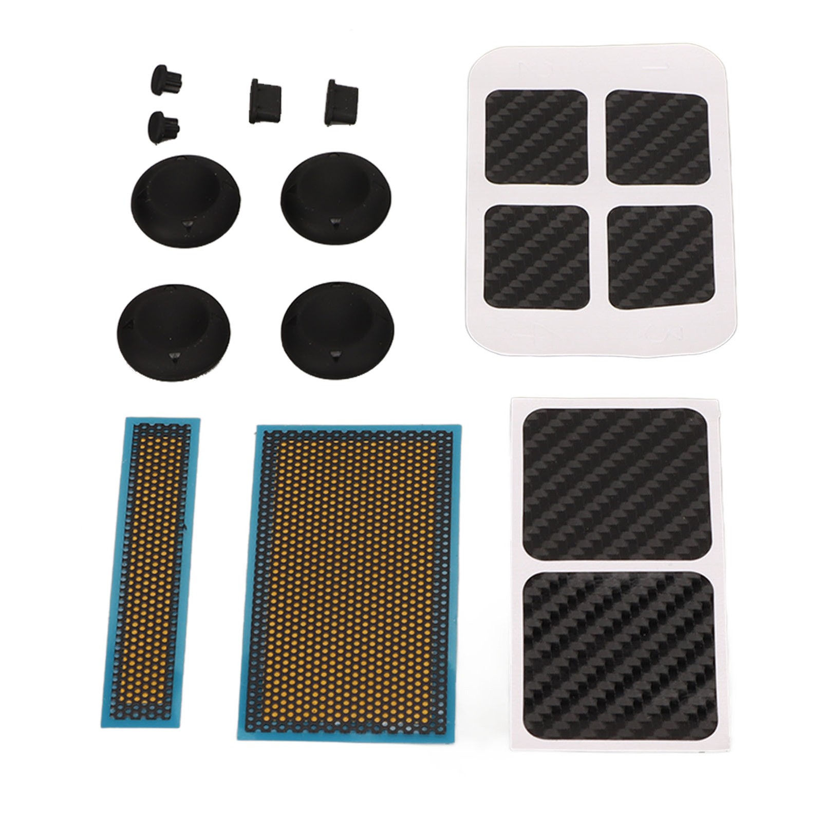 Game Console Protection Kit Stickers Dust Screen Dust Plug Joystick Cap Game
