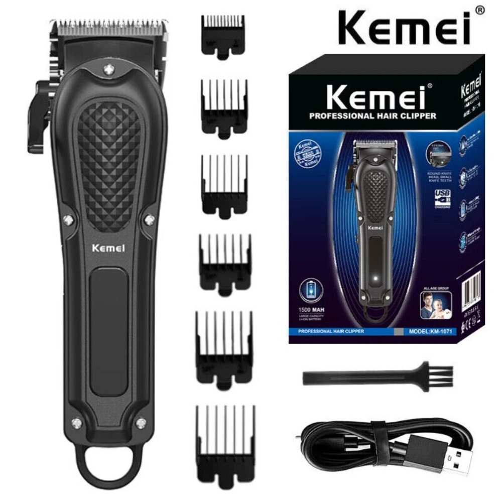 Professional Hair Clippers Trimmer Cutting Beard Cordless Barber Shaving Machine