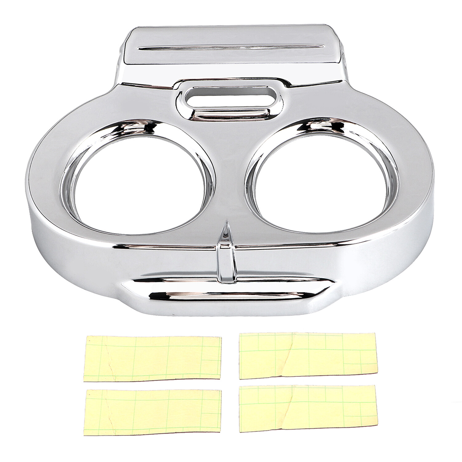 Chrome Gauge Cover Nacelle Housing For Harley Road Glide EFI FLTRI FLTR 98-13