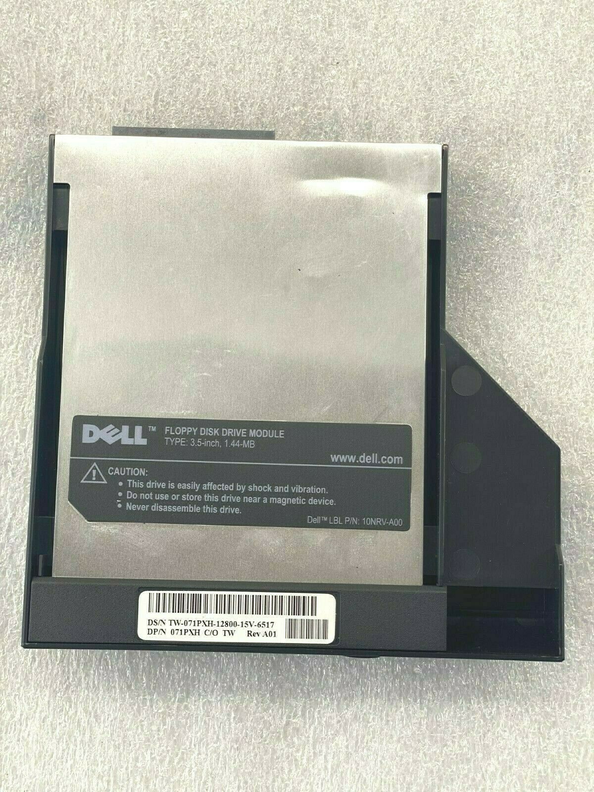 Dell Laptop Latitude Inspiron 3.5" 1.44MB Floppy Disk Drive Module PN:10NRV-A00