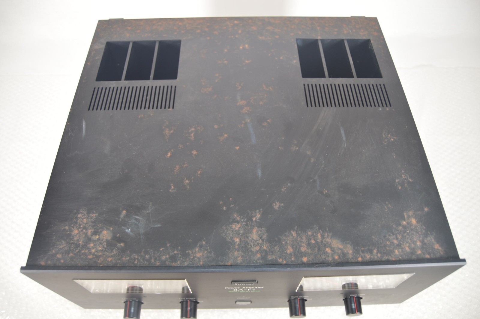 SANSUI BA-F1 Stereo Power Amplifier AC100V Good Condition Working