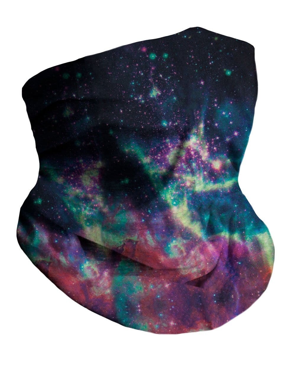 NEW Galaxy Space Nebula Style Pattern Face Mask Scarf Adult One Size Breathable