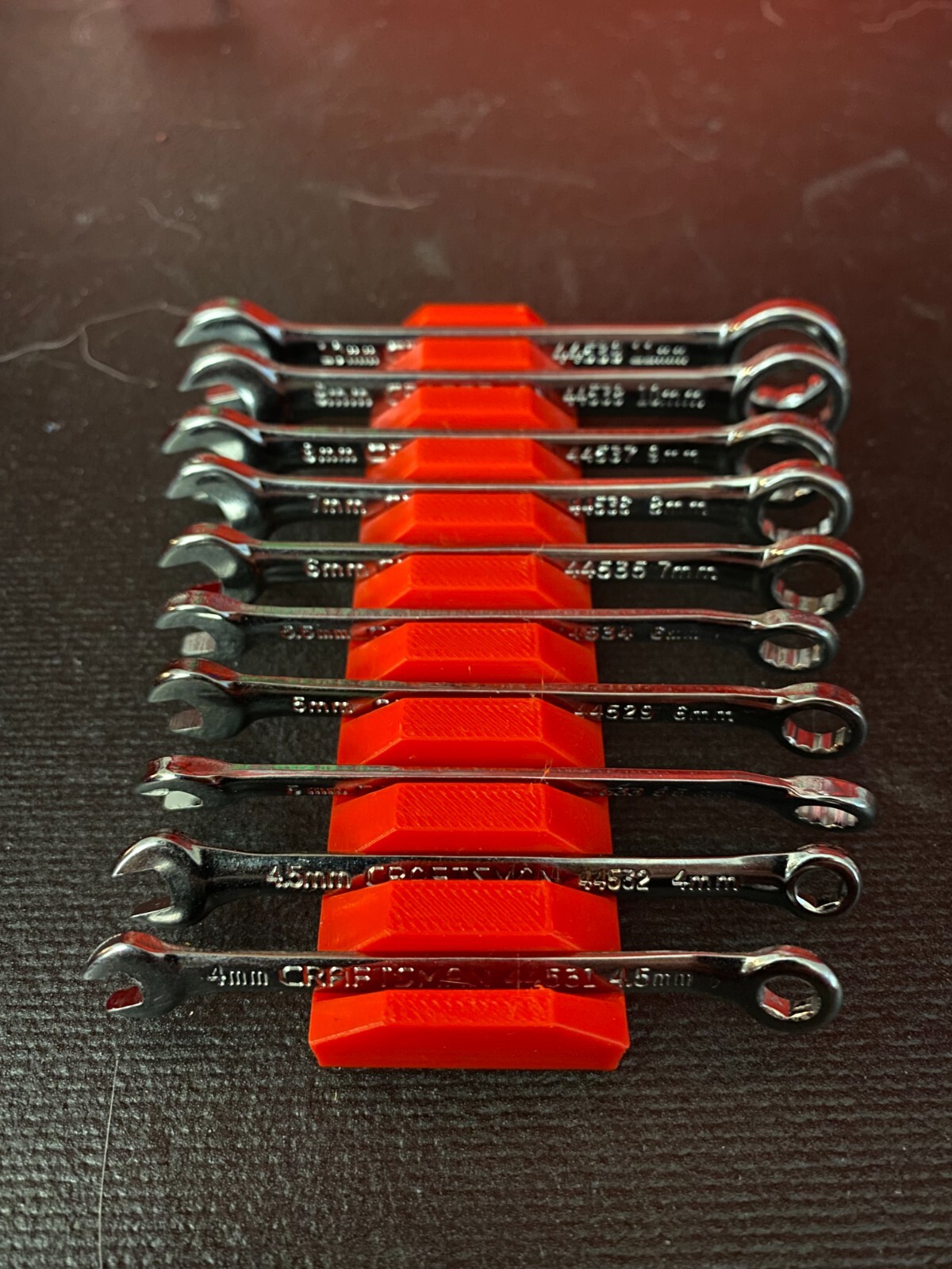 QRT Mag Lock Slanted Wrench Organizer Racks