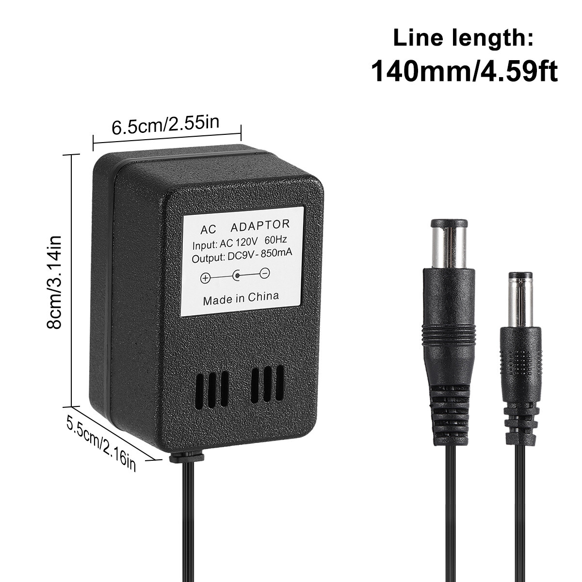 AV RCA Audio+AC Cable Power Supply Adapter Cord For Super Nintendo SNES Game Set