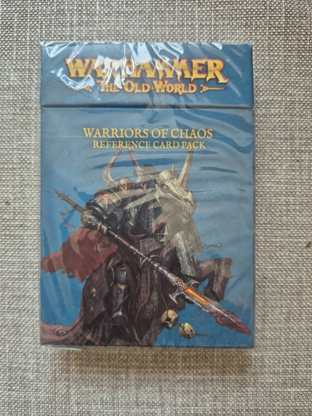 Games Workshop Warhammer The Old World Warriors of Chaos Reference Card Pack New
