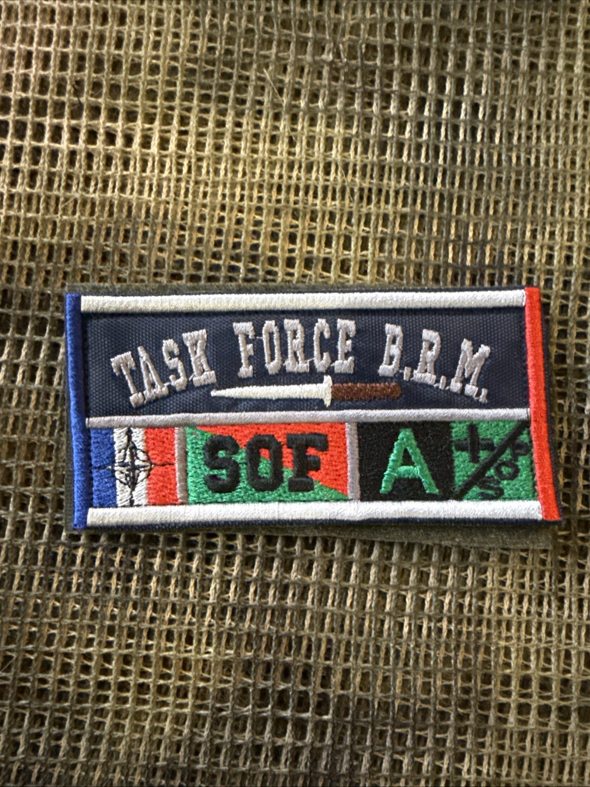 French Foreign Legion Special Operations Task Force BRM Patch