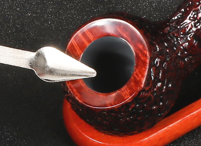 2piece Smoking tool Pipe Knife Scraper Tobacco Reamer Tamper soot Cleaning ZX-17