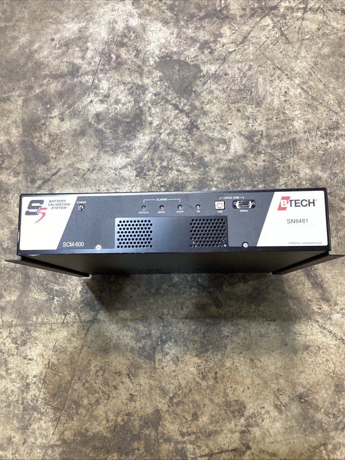 Btech S5 Battery Validation System #SCM-600