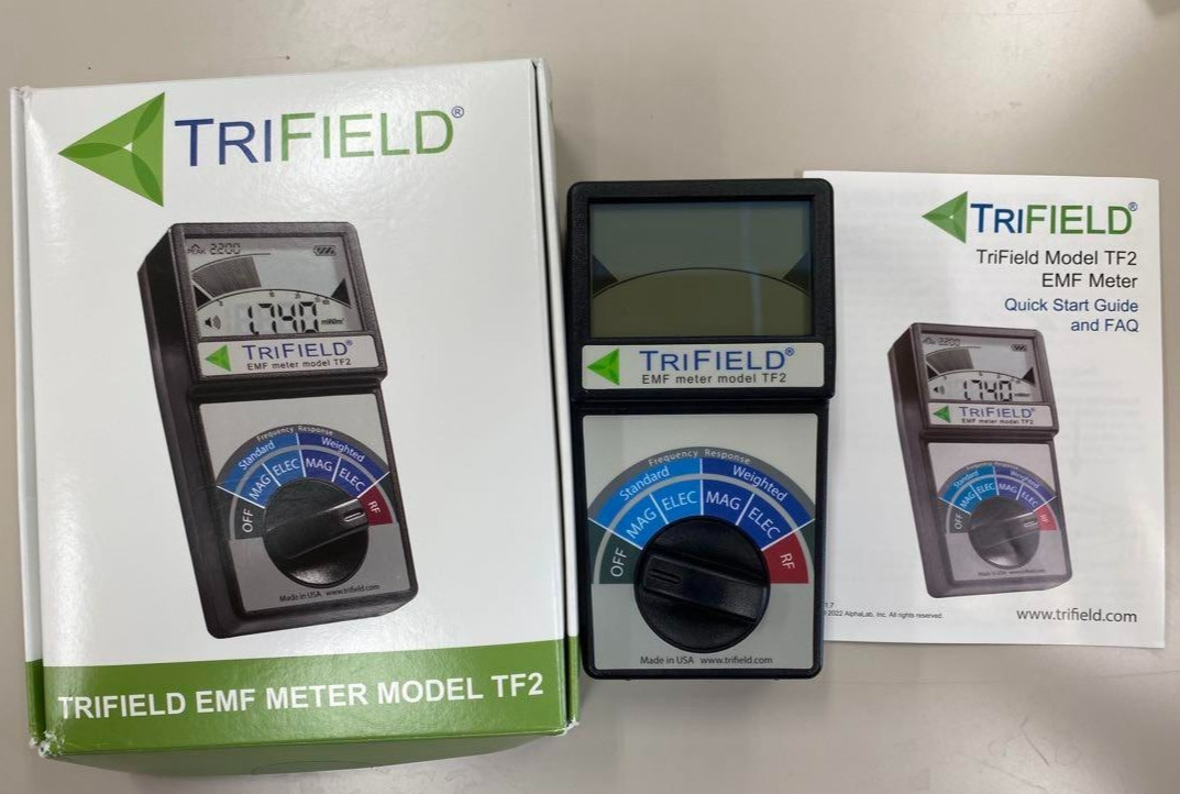 Trifield Meter TF2 Digital EMF Meter for Magnetic, Electric & Radio Waves