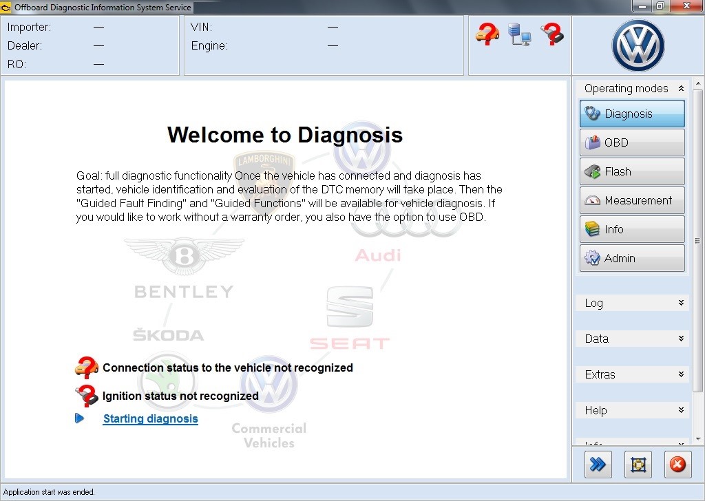 2023 BENTLEY LAMBORGHINI BUGATTI ODIS DIAGNOSTIC PROGRAMMING DEALER iNTEL i5 SSD
