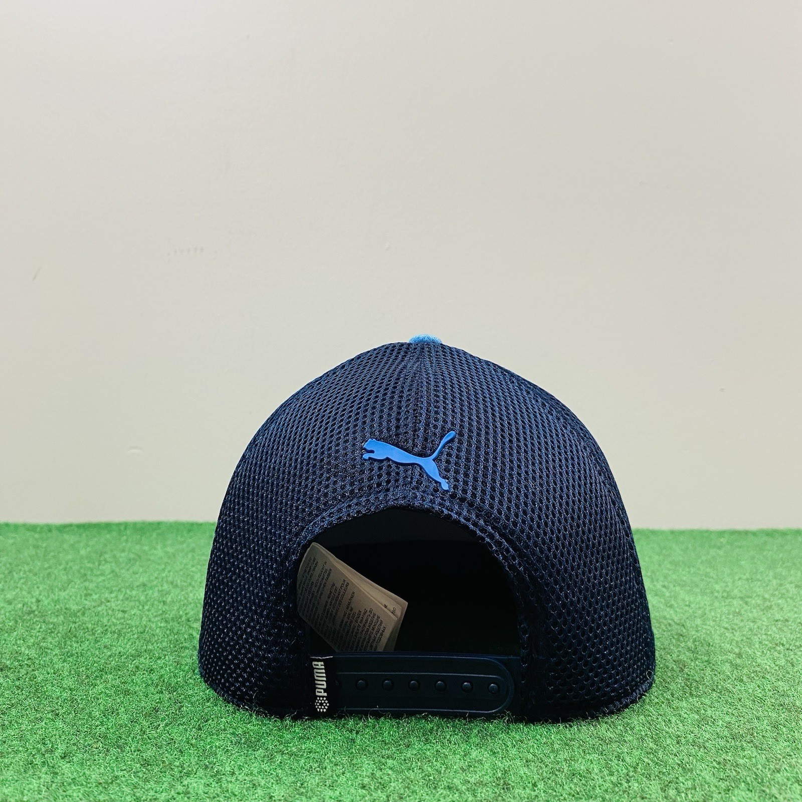 Puma Golf Men's Adjustable Snapback Cap Hat Back Mesh Back Blue 02143203 OSFA