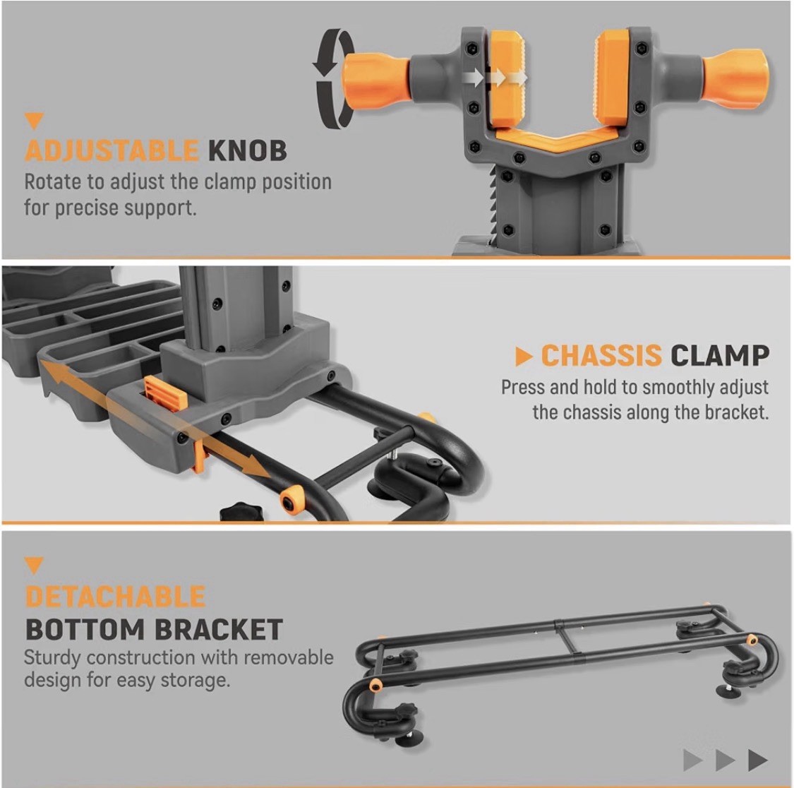 Adjustable Gun Holder - Professional Gunsmithing Tools for Gun Cleaning