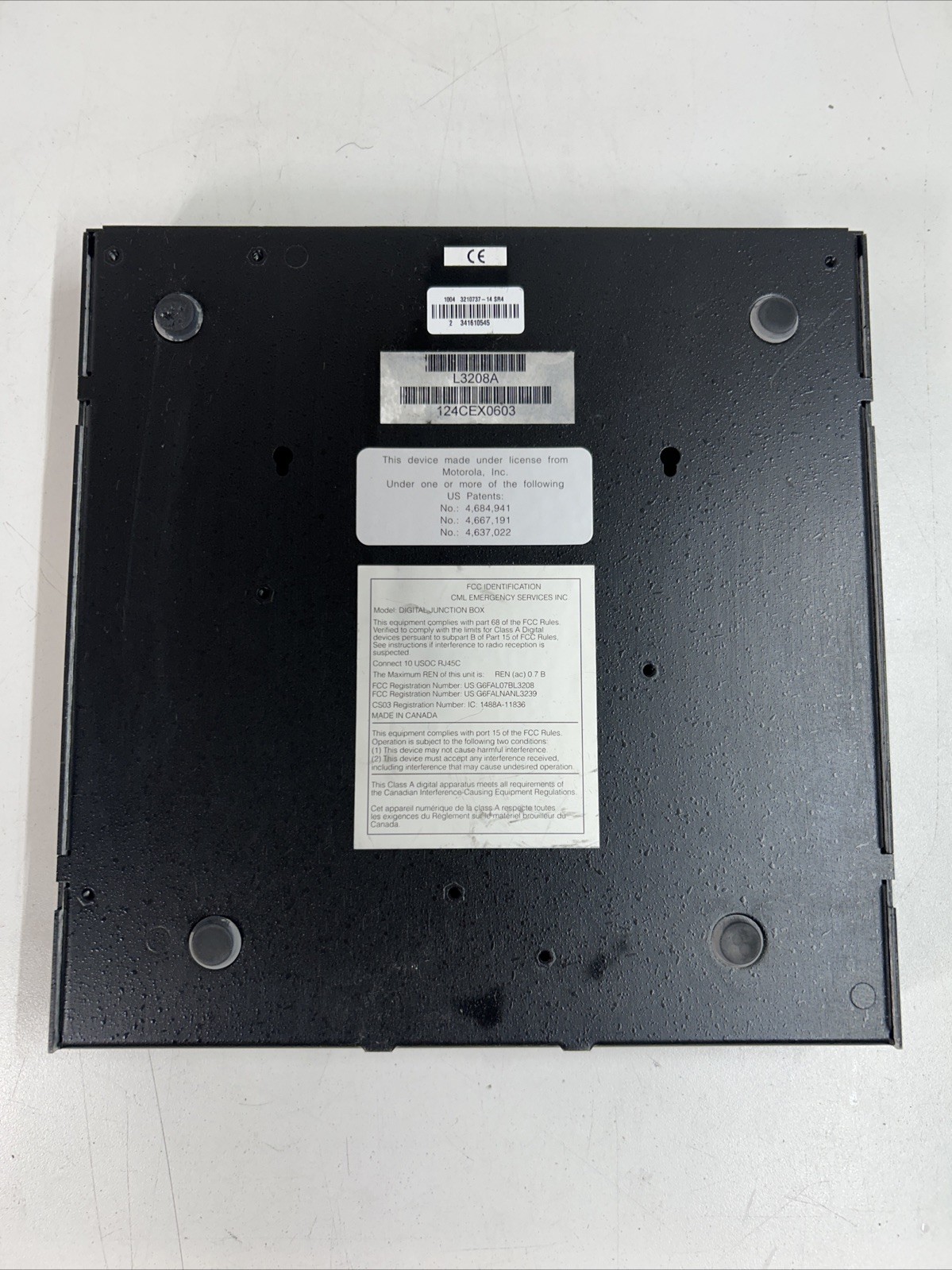 MOTOROLA L3208A Digital Junction Box Unit Only