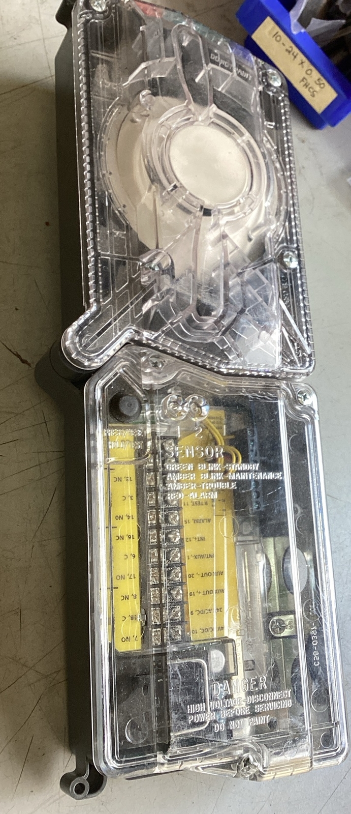 System Sensor D4120 4 Wire Photoelectric Duct Smoke Detector