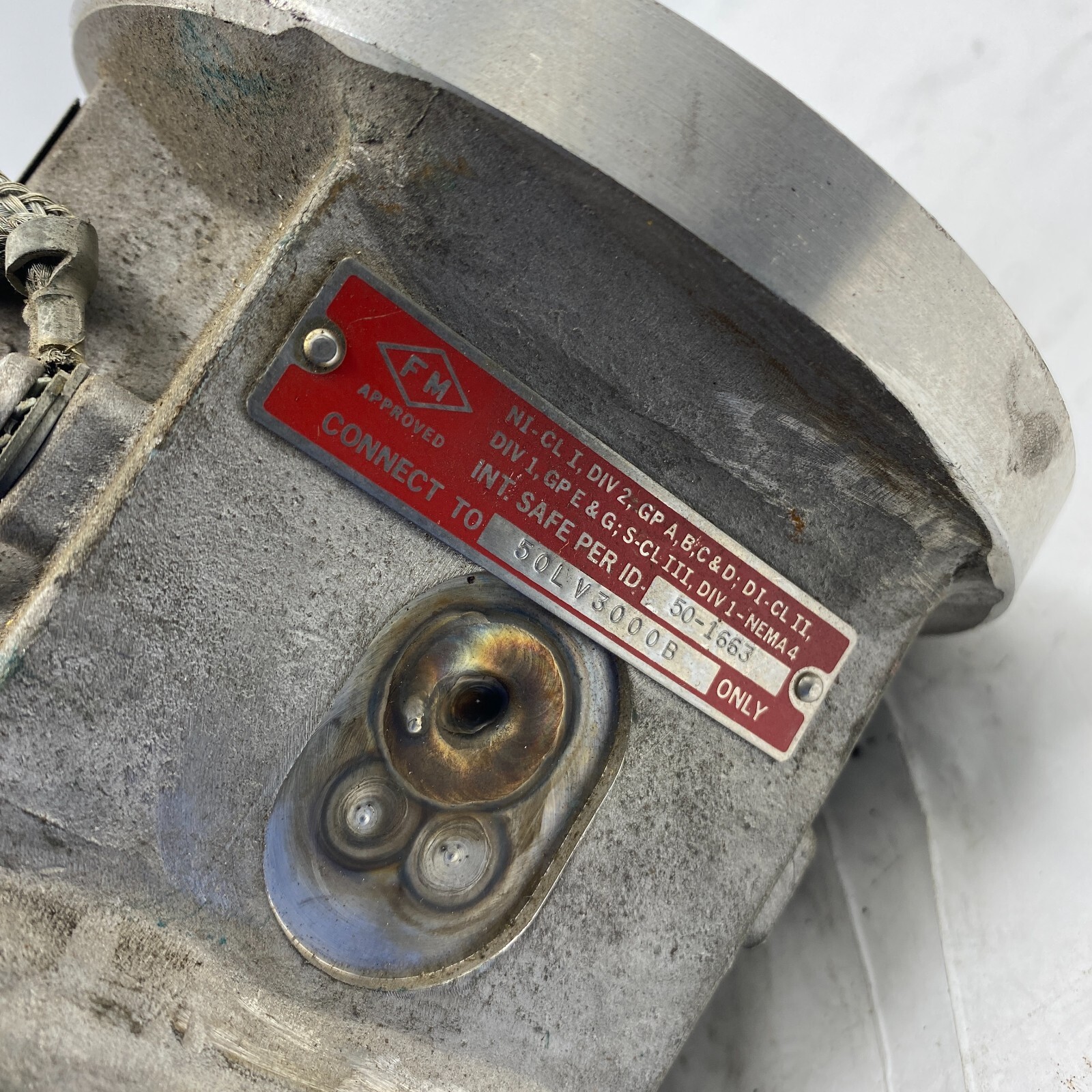 FISCHER & PORTER 10LV3 201AEBB Vortex Flowmeter 3" 80mm 1450 PSI ✅
