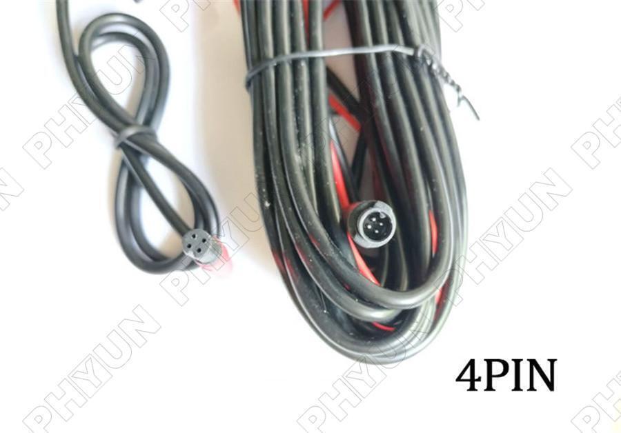 4 Pin Car Rear View Camera Waterproof For Car DVR Mirror Dash Cam Night Sight