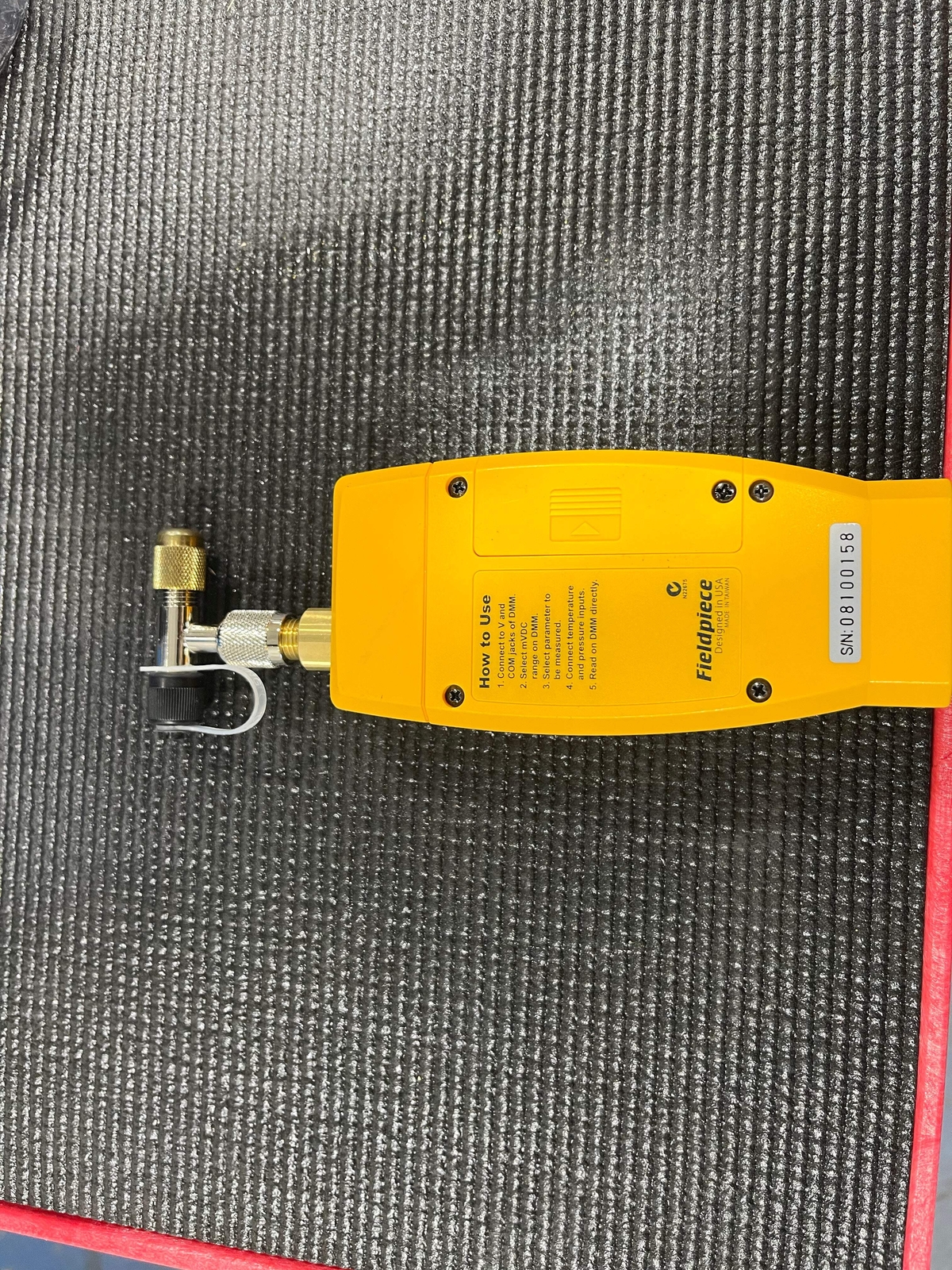 FIELDPIECE ASX14 SUPERHEAT AND SUBCOOLING CHARGING KIT 180408