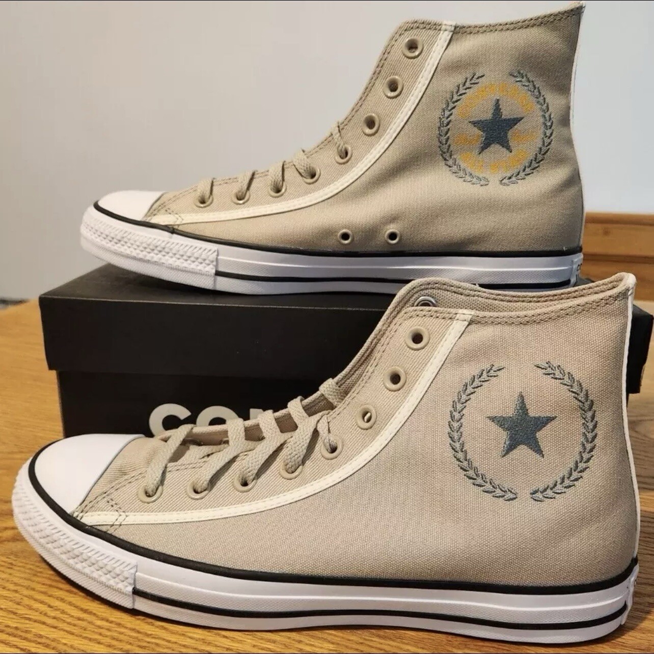 CONVERSE Unisex Chuck Taylor All Star High Sneakers S. 9/11 Beach Stone A06574C
