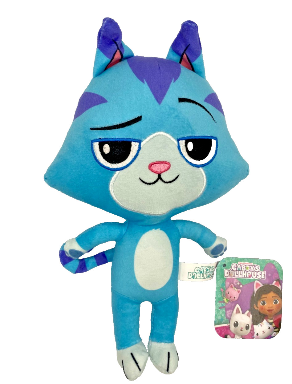 Gabby’s Dollhouse Blue CatRat Plush Toy 9 inch Cat Rat Stuffed Doll NWT
