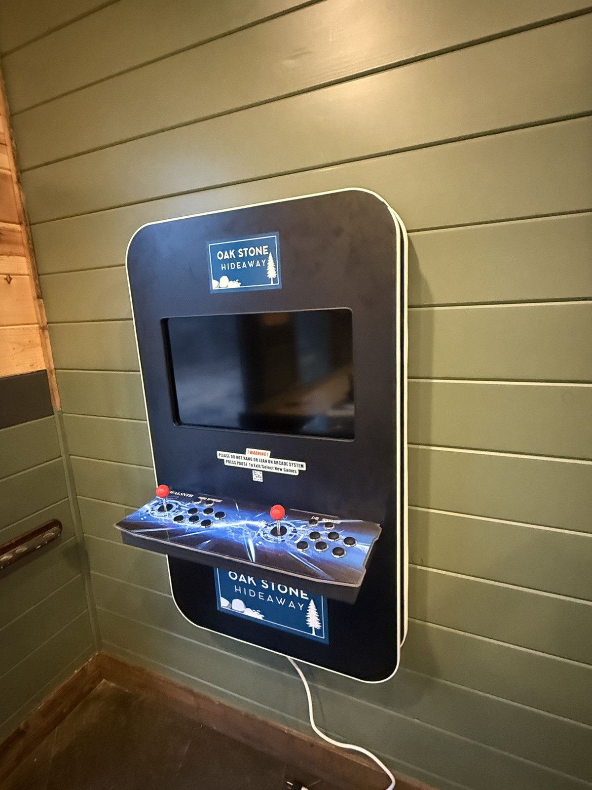 Custom Wall Mounted Arcade Unit