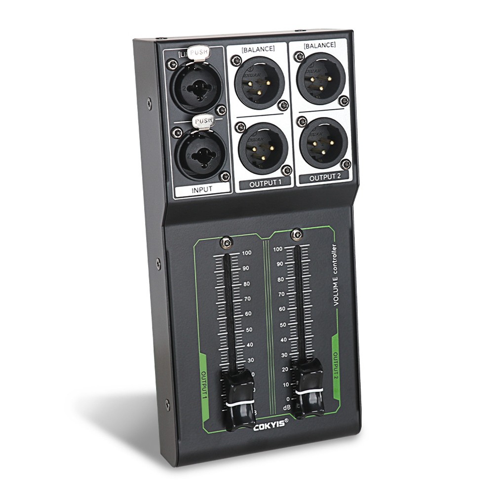 Passive Volume Controller 1 in 2 Out No Noise Input and Output Sound4082