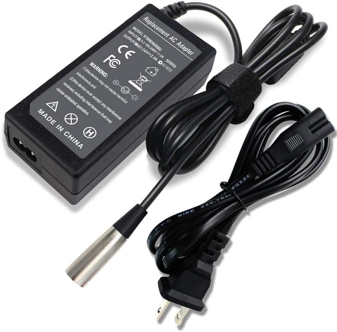 24V 2A Adapter Charger for Go-Go Elite Traveller (SC40E/SC44E), (SC40LR/SC44LR)