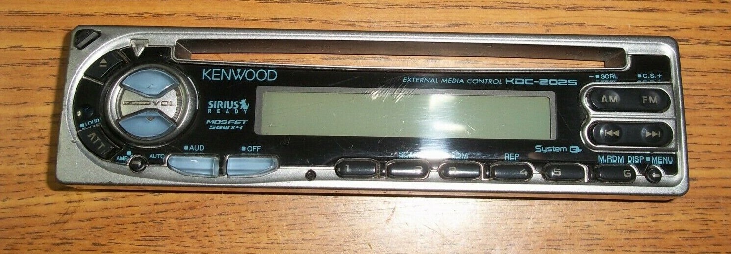 OEM KENWOOD KDC-2025 FACEPLATE ONLY UNTESTED