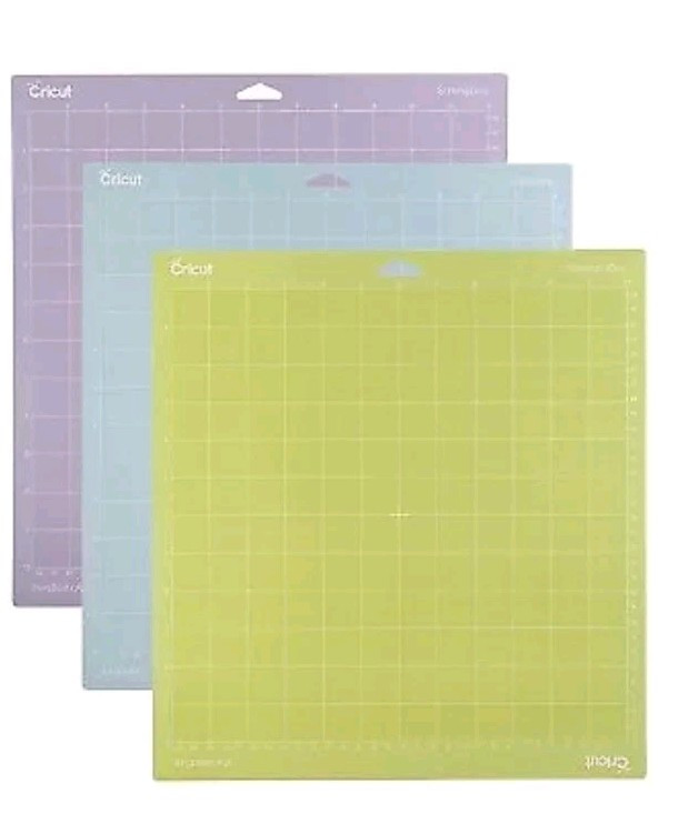 Cricut Tools Accessories Variety 3 pack Adhesive Cutting Mat 12" x 12" 2002217