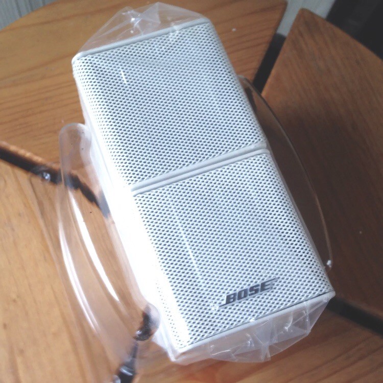 Bose Jewel Double Cube Mint Premium Speakers Pristine Condition White