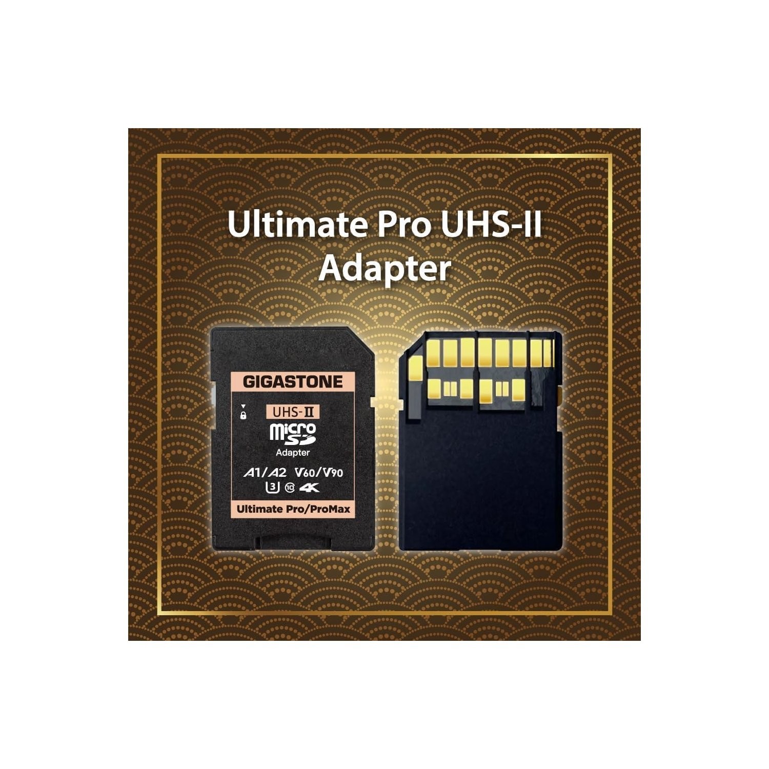 Camera Memory Card Adapter UHS-II MicroSD to SD 5-Pack for Convenience