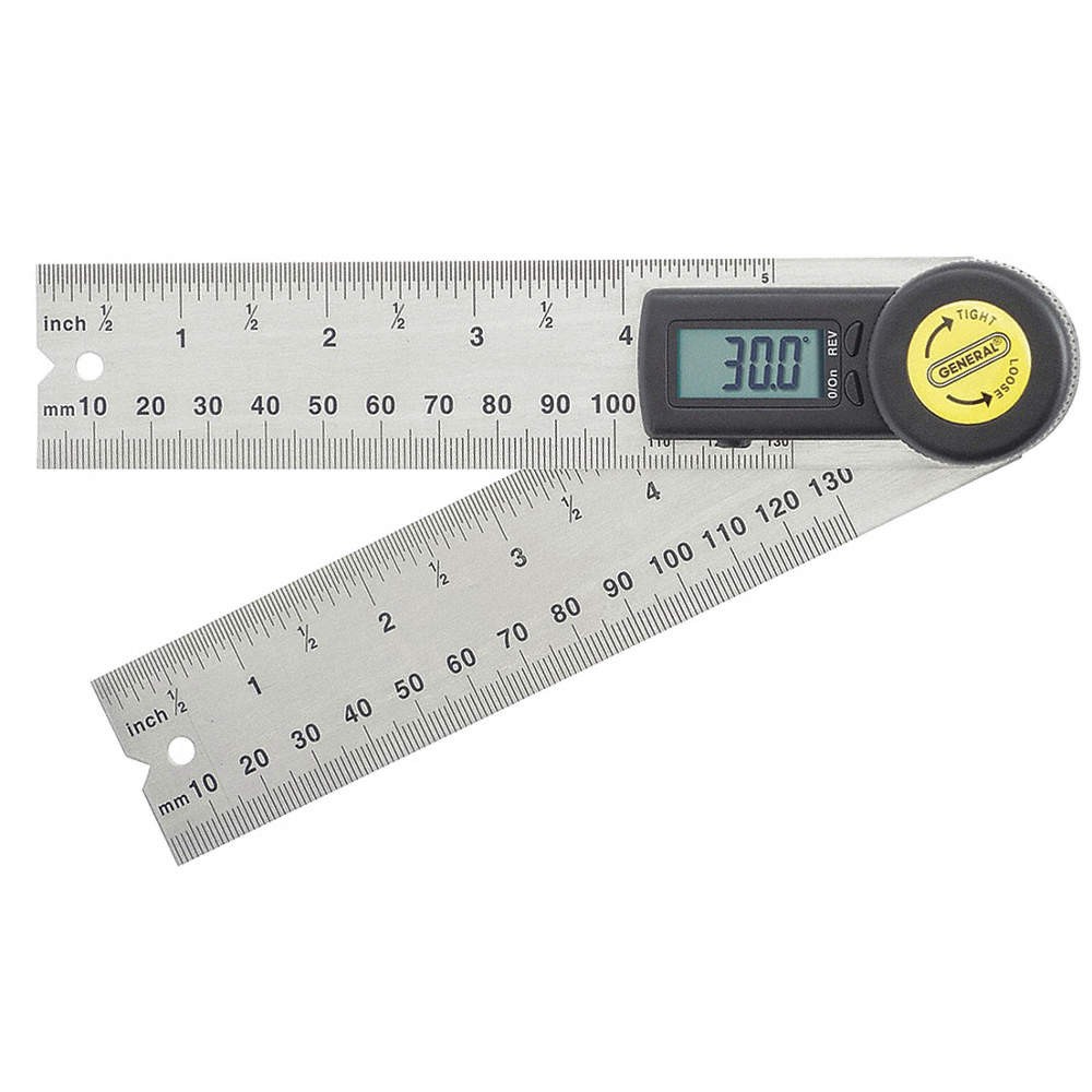 GENERAL TOOLS 822 Digital Angle Finder,5" Size,LCD 54GX57