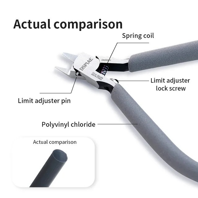 DSPIAE ST-C2 Ultra-Thin Single Blade Hobby Nipper Precision Cutting Tool