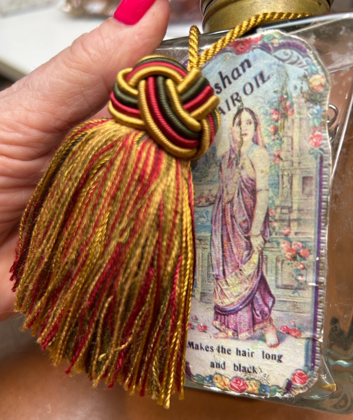 tassel soutache  3" rayon 1pc USA