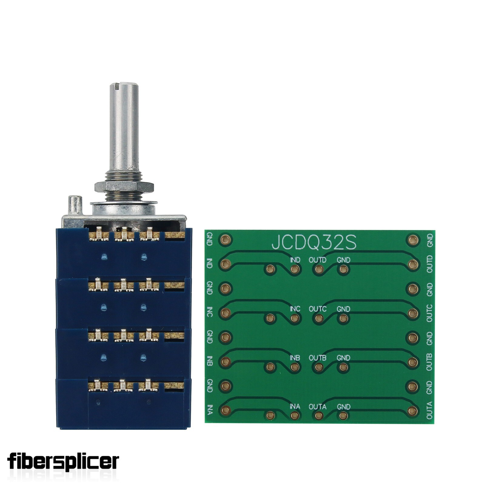 RK27 100K Quad-Unit Stereo Potentiometer for ALPS Mid-Range & High-End Amp