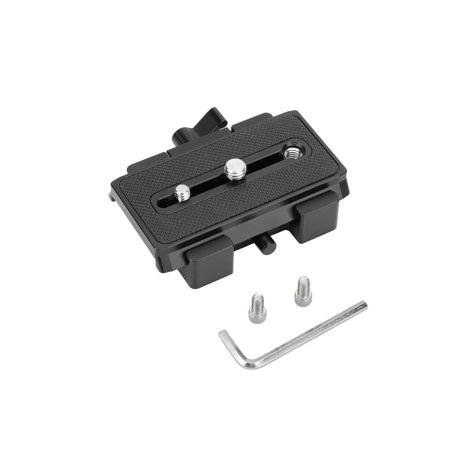 DSLR Camera Quick Release Tripod Plate Compatible with Manfroto Type Sliding ...