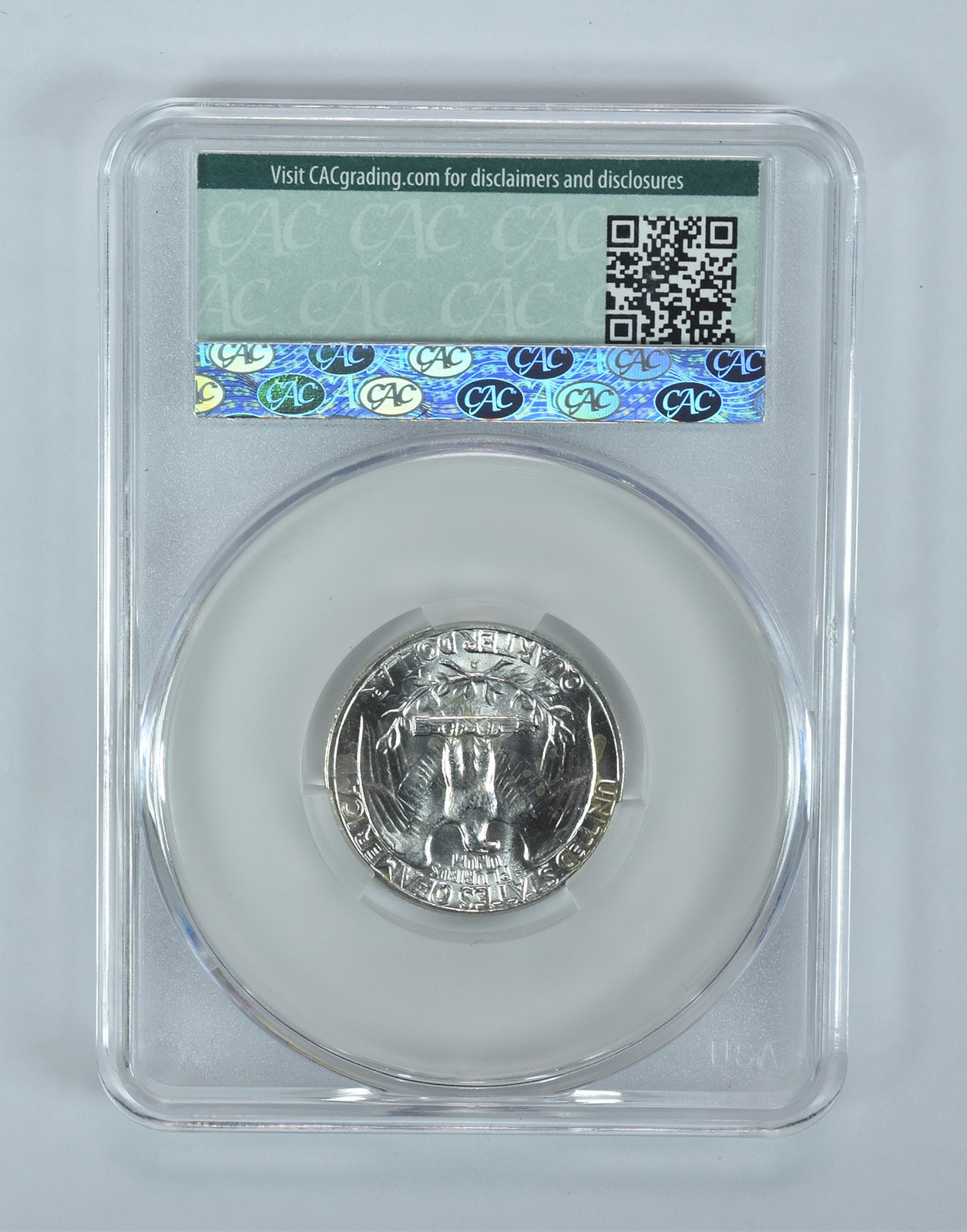 1960-D Washington Quarter MS65 CAC CACg