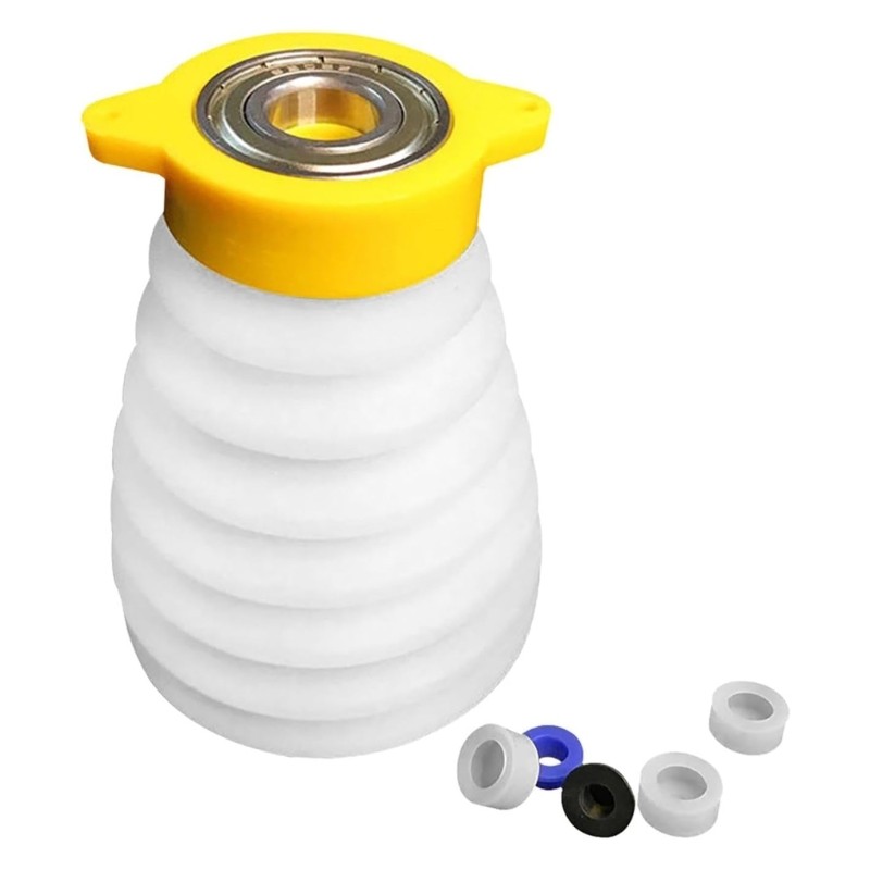 Flexible Silicone Dust Collector Cover For 150mm Round Handle Impact Drill