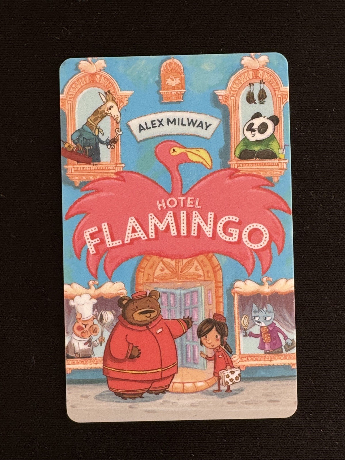 Yoto Card Hotel Flamingo by Alex Milway