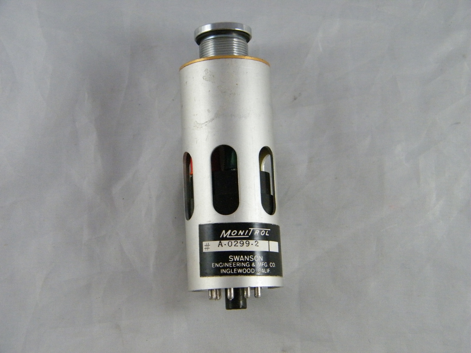 SWANSON ENGINEERING / MONITROL LIGHT ASSEMBLY INDICATOR ~ #A-0299-2