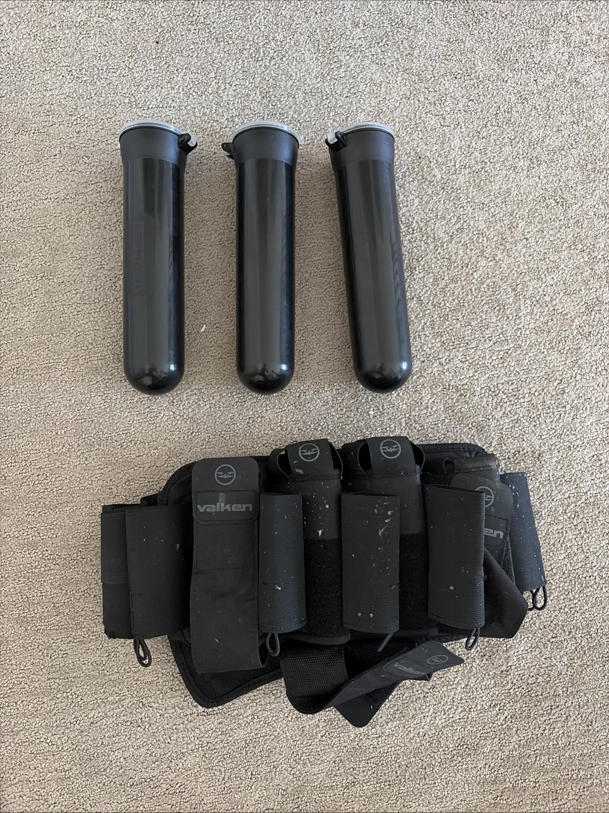 Valken Pod Holder Paintball Harness + 3 Pods