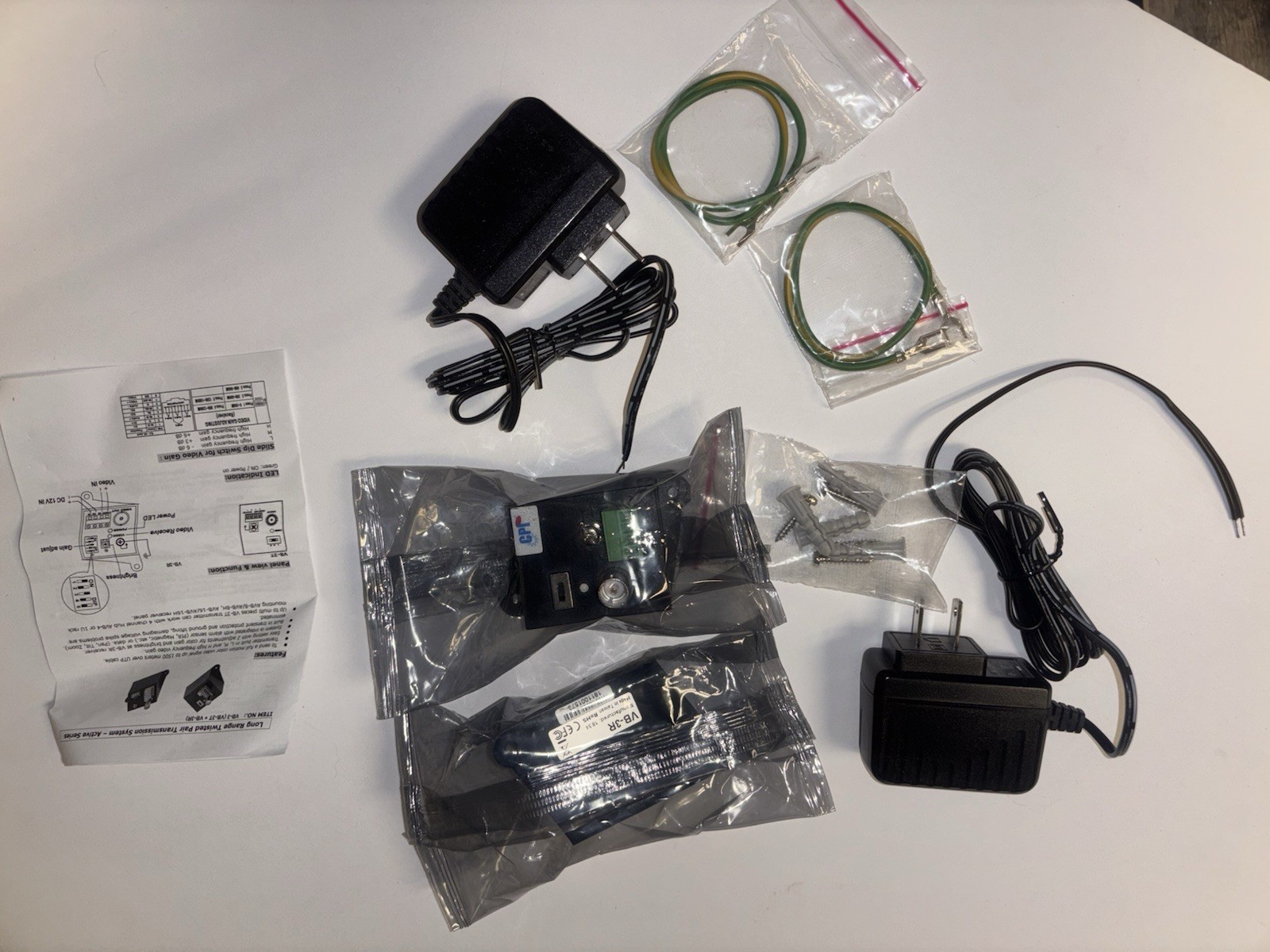 Make offer CCTV power supply camera VB-3 Long Range Active Balun Transmitter