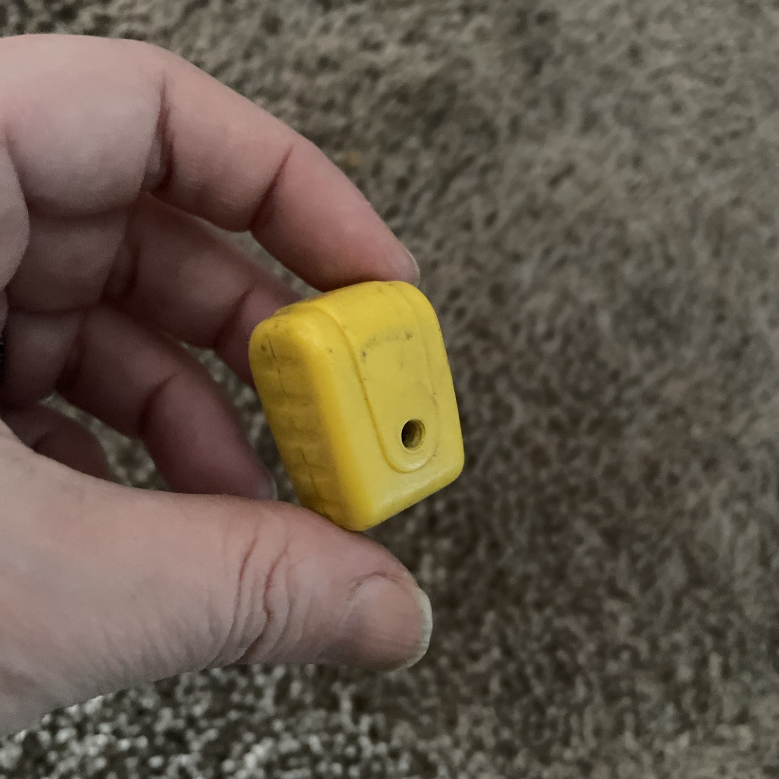 Yellow Brack Plastic End For Pride Gogo Ultra Mobility Scooter G513