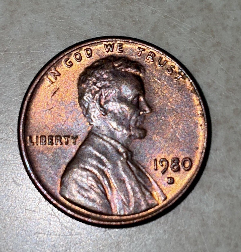 1980 D Penny